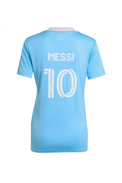 Inter Miami Lionel Messi #10 Jalkapallovaatteet Naisten Kolmaspaita 2025-26 Lyhythihainen Inter Miami Lionel Messi #10 Jalkapallovaatteet Naisten Kolmaspaita 2025-26 Lyhythihainen